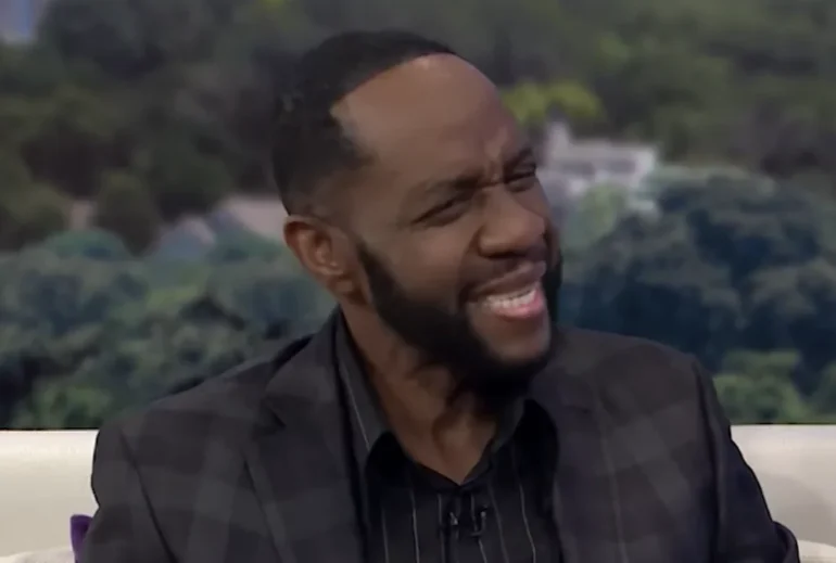 Freddie Jackson smiling during a Sister Circle TV interview in 2019