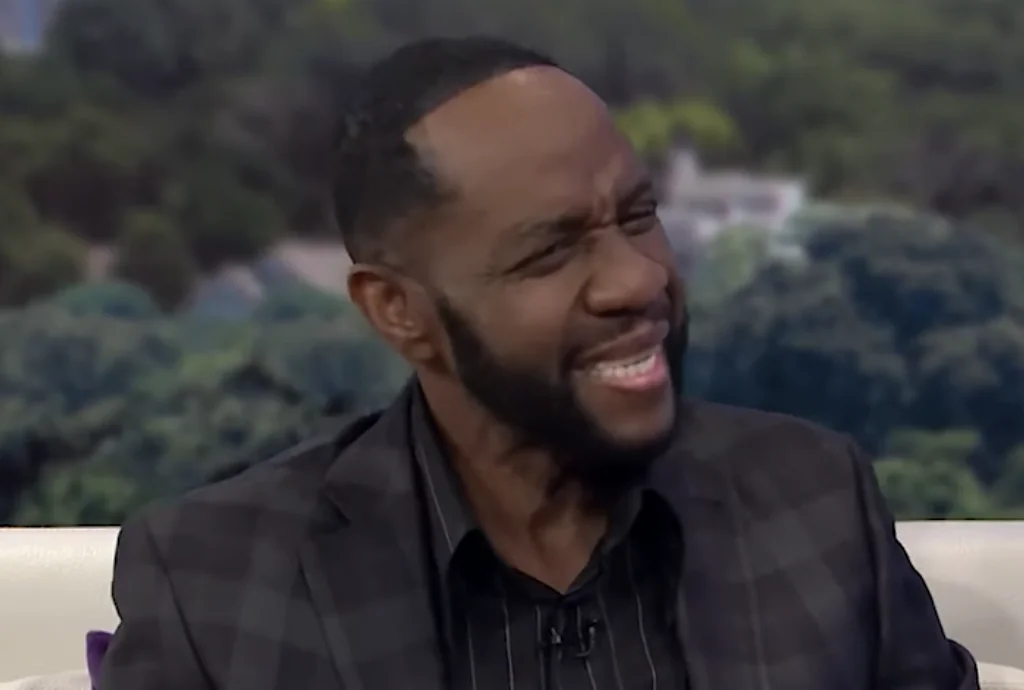 Freddie Jackson smiling during a Sister Circle TV interview in 2019